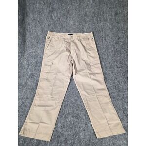 Galls Tac Force Tactical Pants Mens Size 42x30 Khaki Ripstop Cargo Uniform NWT